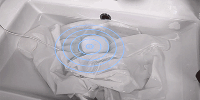 懶人神器來了:微型便攜超聲波洗衣器Dolfi 洗衣不求人了